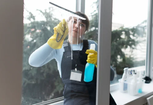 Nettoyage de vitres intérieures et extérieures à la Ferté-Loupière